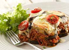 Ristorante Kirkukkaffé a Torino - Moussaka vegetariana